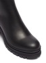 Detail View - Click To Enlarge - PRADA - Leather platform ankle boots