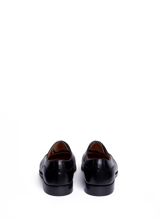 Back View - Click To Enlarge - FOSTER & SON - 'Elgar' toe cap calfskin leather Oxfords