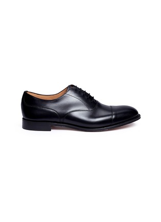 Main View - Click To Enlarge - FOSTER & SON - 'Elgar' toe cap calfskin leather Oxfords