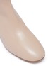 Detail View - Click To Enlarge - MIU MIU - Crystal embellished heel leather ankle booties