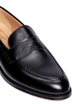 Detail View - Click To Enlarge - FOSTER & SON - 'Monet' leather penny loafers