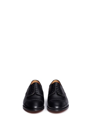 Front View - Click To Enlarge - FOSTER & SON - 'Quainton' leather brogue Derbies