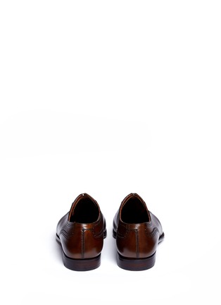 Back View - Click To Enlarge - FOSTER & SON - 'Kingsclere' leather brogue Oxfords
