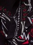 Detail View - Click To Enlarge - ROCKINS - 'Guns 'n' Rockins' super skinny silk scarf