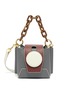 Main View - Click To Enlarge - YUZEFI - 'Daria' colourblock leather bucket bag