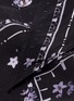 Detail View - Click To Enlarge - ROCKINS - 'Night Flower' super skinny silk scarf