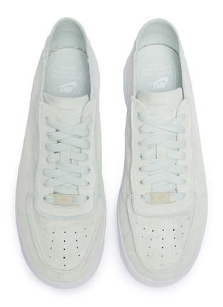 Detail View - Click To Enlarge - NIKE - 'Air Force 1 '07 Decon' suede sneakers