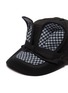 Detail View - Click To Enlarge - BERNSTOCK SPEIRS - Houndstooth tweed mouse ear baseball cap
