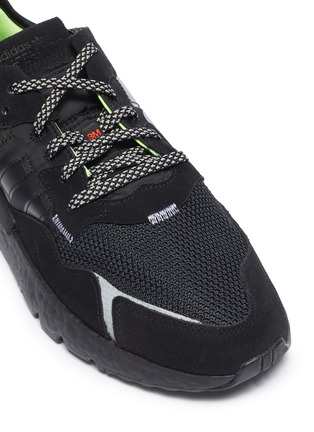 Detail View - Click To Enlarge - ADIDAS - Nite Jogger mesh sneakers