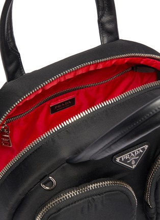 Detail View - Click To Enlarge - PRADA - 'Tessuto' pocket tote bag