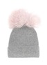 Figure View - Click To Enlarge - CHARLOTTE SIMONE - 'Bonnie' lambswool pompom knit beanie