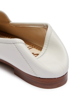  - SAM EDELMAN - 'Loraine' horsebit leather step-in loafers