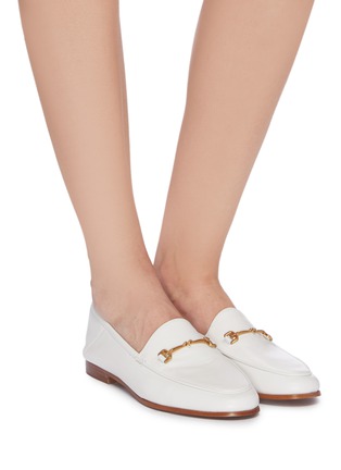 Figure View - Click To Enlarge - SAM EDELMAN - 'Loraine' horsebit leather step-in loafers