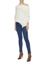 Figure View - Click To Enlarge - STELLA MCCARTNEY - Monogram print skinny jeans