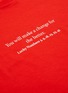  - STELLA MCCARTNEY - 'Fortune Cookie Change' slogan print T-shirt