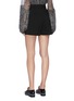 Back View - Click To Enlarge - STELLA MCCARTNEY - Button front suiting shorts