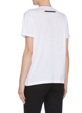 Back View - Click To Enlarge - STELLA MCCARTNEY - 'All Together Now' slogan print organic cotton T-shirt