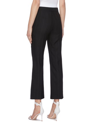 Back View - Click To Enlarge - STELLA MCCARTNEY - Pinstripe flared suiting pants