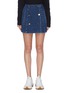Main View - Click To Enlarge - STELLA MCCARTNEY - Buttoned denim skirt