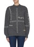 Main View - Click To Enlarge - STELLA MCCARTNEY - 'All Together' slogan embroidered sweater
