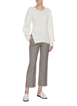 Figure View - Click To Enlarge - STELLA MCCARTNEY - 'Soft Simple' balloon sleeve sweater