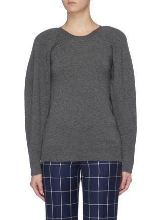 Main View - Click To Enlarge - STELLA MCCARTNEY - 'Soft Simple' balloon sleeve sweater