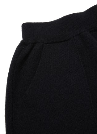  - OYUNA - 'Thara' patch pocket cashmere knit wide leg pants