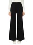 Main View - Click To Enlarge - OYUNA - 'Thara' patch pocket cashmere knit wide leg pants