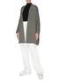 Figure View - Click To Enlarge - OYUNA - 'Juni' cashmere wool blend open cardigan