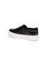  - VINCE - 'Warren' croc-embossed leather platform skate sneakers