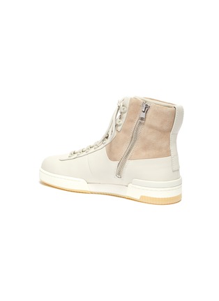 - VINCE - 'Rowan' suede panel leather high top sneakers