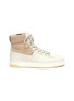 Main View - Click To Enlarge - VINCE - 'Rowan' suede panel leather high top sneakers