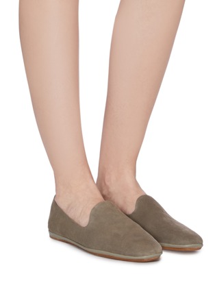 Figure View - Click To Enlarge - VINCE - 'Paz' suede loafers