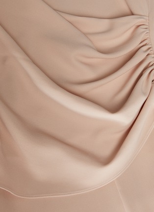 Detail View - Click To Enlarge - STELLA MCCARTNEY - Cady gathered dress
