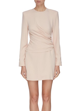 Main View - Click To Enlarge - STELLA MCCARTNEY - Cady gathered dress