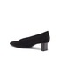  - MERCEDES CASTILLO - 'Alisandra' suede panel patent leather choked-up pumps