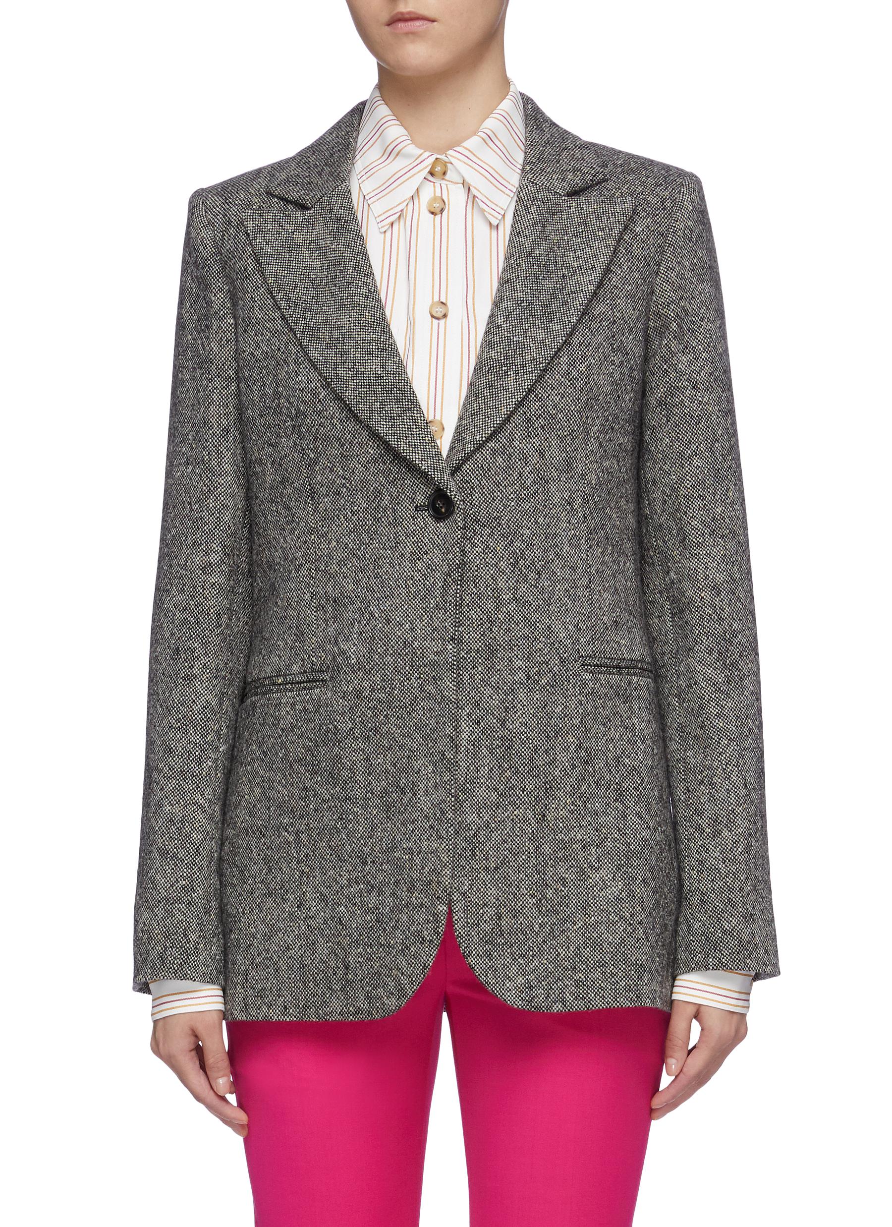 Wool tweed jacket by Victoria Beckham