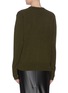 Back View - Click To Enlarge - VICTORIA BECKHAM - Logo embroidered cashmere cardigan
