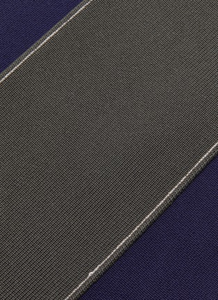 Detail View - Click To Enlarge - VICTORIA BECKHAM - Colourblock panel sleeveless knit dress