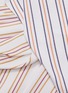 Detail View - Click To Enlarge - VICTORIA BECKHAM - Cross front panelled pyjama stripe dress