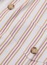  - VICTORIA BECKHAM - Flap pocket pyjama stripe safari shirt