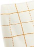 Detail View - Click To Enlarge - VICTORIA BECKHAM - Grid print box pleated midi skirt