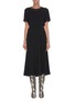 Main View - Click To Enlarge - VICTORIA BECKHAM - Batwing sleeves midi dress