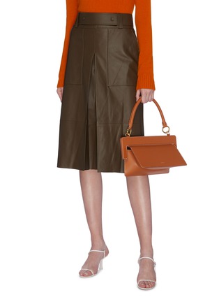 Figure View - Click To Enlarge - YUZEFI - 'Ada' rectangular leather shoulder bag
