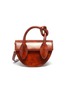 Main View - Click To Enlarge - YUZEFI - 'Dolores' knot handle leather crossbody bag