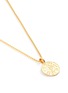 Detail View - Click To Enlarge - TOM WOOD - 'Viking Coin' 9k yellow gold plated silver pendant necklace