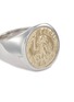 Detail View - Click To Enlarge - TOM WOOD - 'Coin Angel' 9k yellow gold silver signet ring – Size 54