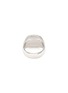 Detail View - Click To Enlarge - TOM WOOD - 'Cushion Larvikite' silver signet ring – Size 58
