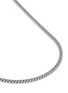 Detail View - Click To Enlarge - TOM WOOD - 'Curb' chain oxidised silver necklace