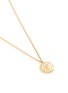 Detail View - Click To Enlarge - TOM WOOD - 'Coin Angel' 9k yellow gold plated silver pendant necklace